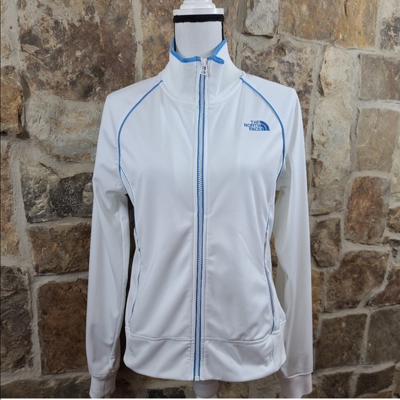 The North Face Jackets & Blazers - The North Face! White and Blue Jacket